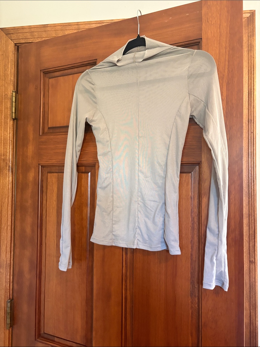 Mesh Mock Neck - Picture 3 of 7